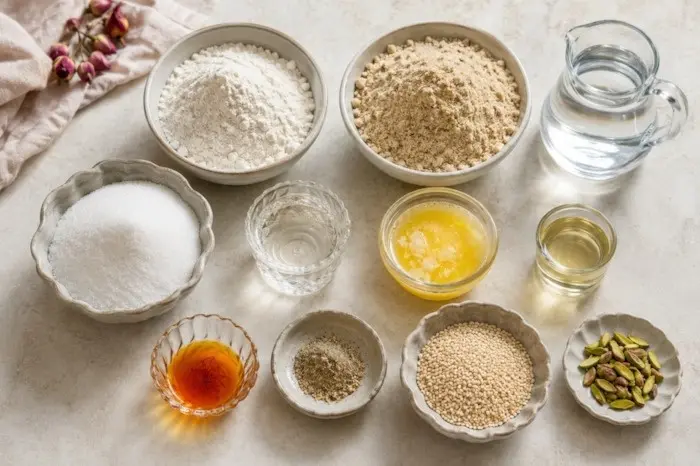طرز تهیه حلوای کنجد ساده و خانگی؛ حلوای کنجد سفید و سیاه با عسل و شیره