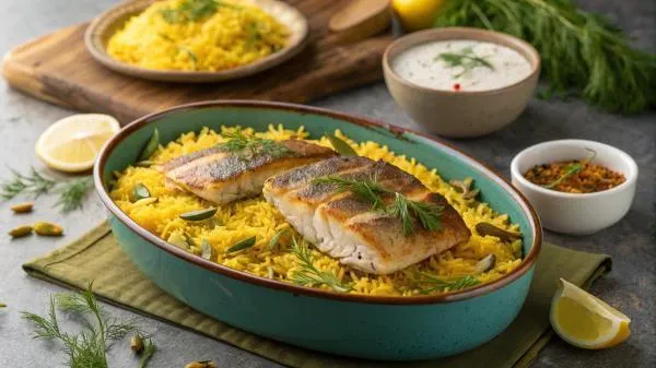 طرز تهیه هواری پلو جنوبی با ماهی و تمر هندی؛ غذای بندری خوش‌عطر