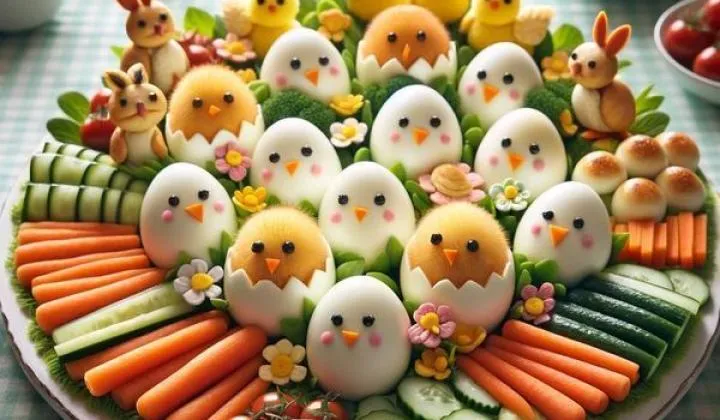 ایده‌های تزیین تخم‌مرغ آب‌پز برای مدرسه و صبحانه؛ مدل‌های ساده و کیوت