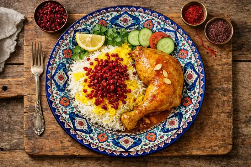طرز تهیه خورش مرغ مجلسی و زعفرانی؛ مرغ ربی با سس غلیظ و خوشمزه