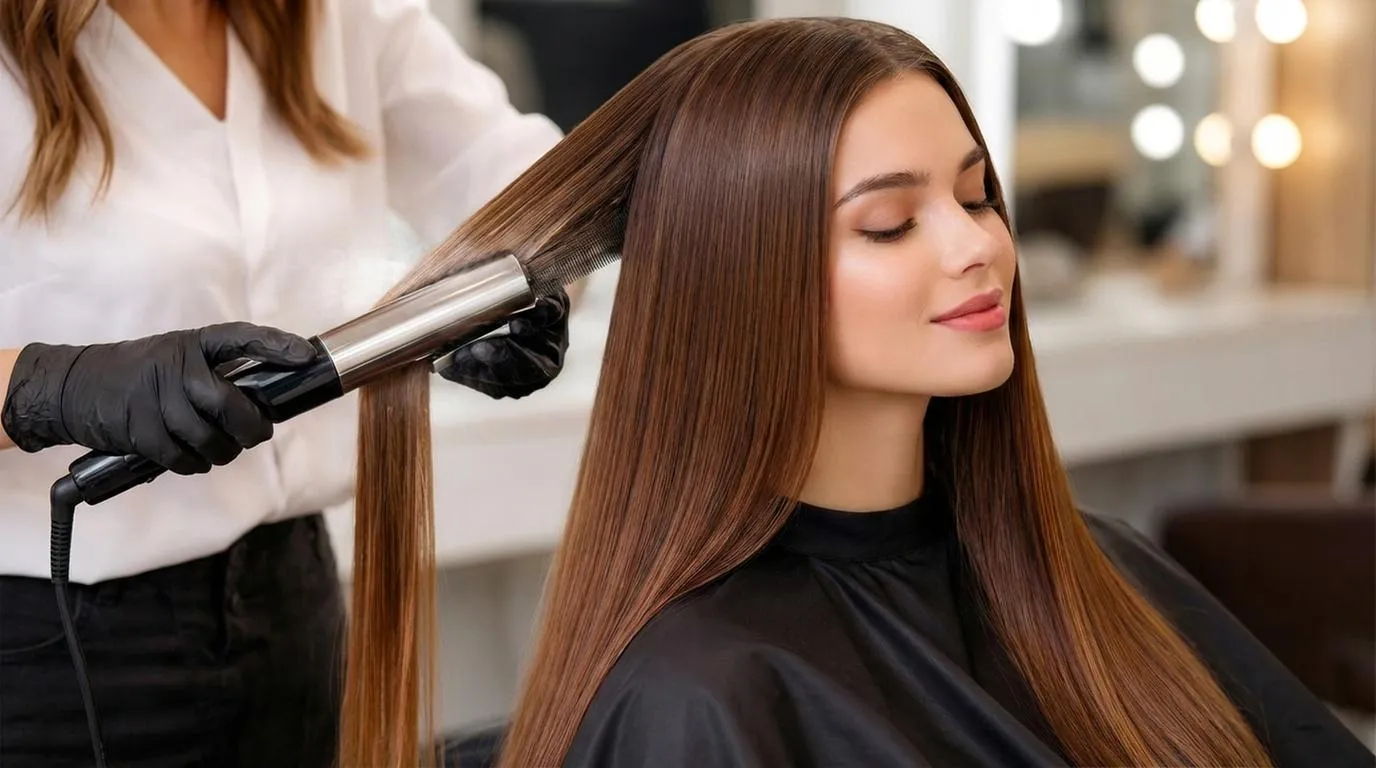گلت بهتر است یا کراتینه؟ مقایسه ماندگاری و عوارض صاف کردن مو