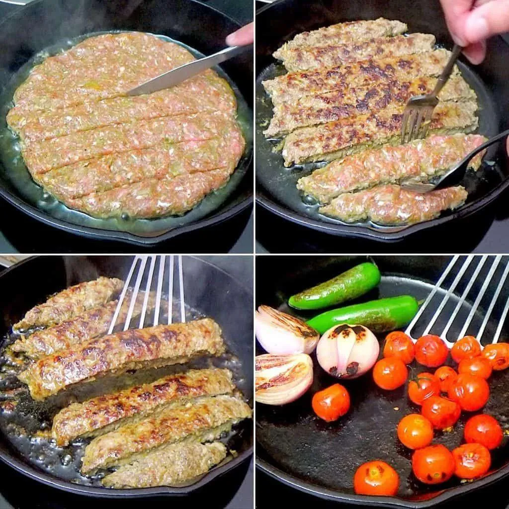 طرز تهیه کباب تابهای با سس گوجه به سبک رستورانی؛ کبابی آبدار و خوشمزه